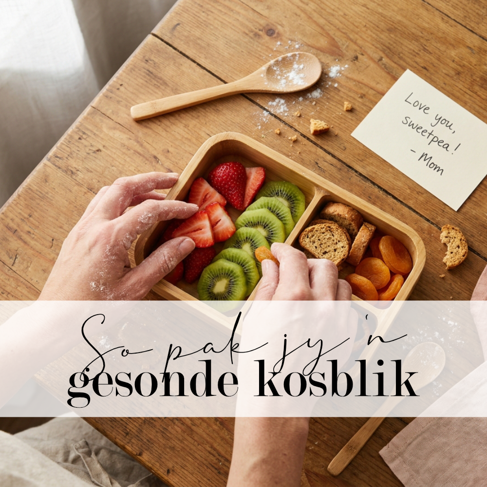 Só pak jy 'n gesonde, gebalanseerde kosblik
