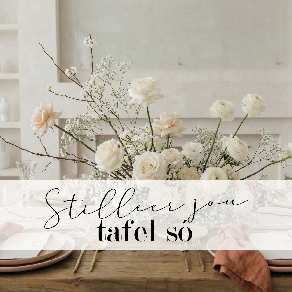 Stilleer jou tafel só